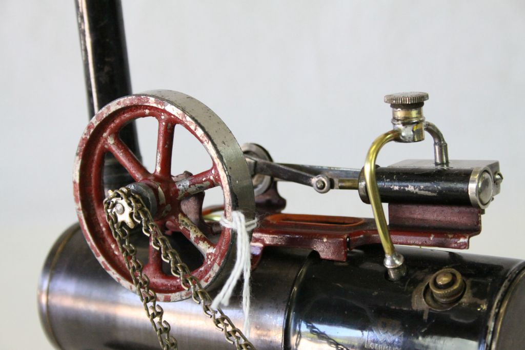 Early Bing Werk steam engine in vg condition with some play wear, good proportion of 7" in length - Image 6 of 14