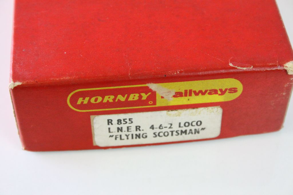 Boxed Hornby OO gauge R855 LNER 4-6-2 Locomotive Flying Scotsman - Image 7 of 7