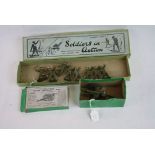 Boxed Britains 1612 British Infantry in Action 'Soldiers in Action' (8 figures) plus a boxed