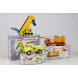 Three boxed Dinky Supertoys diecast models to include 964 Elevator Loader (diecast gd/vg), 972 20