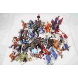 Collection of contemporary plastic figures, mainly Payo, to include Dragons and Knights