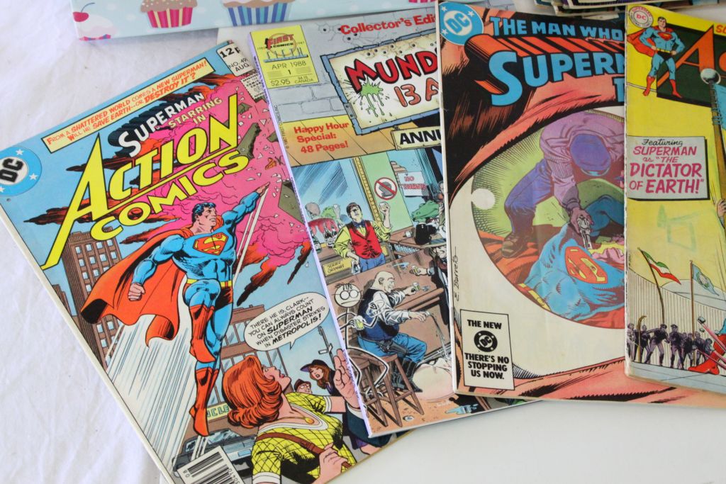 Collection of over 60 Comics featuring DC Superman, British 1988 DC London Editions No. 1-29, Turok, - Image 2 of 7