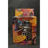 Boxed radio command BBC Dr Who Dalek, overall gd condition