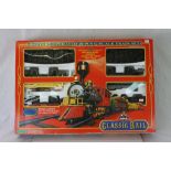 Boxed ECHO Classic Rail Battery Operated G scake train set, complete and in gd condition with