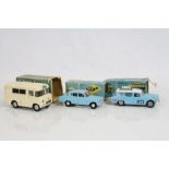 Three boxed Triang Spot On diecast models to include 259 Ford Consul Classic with sliding roof in