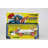 Boxed Corgi 263 Captain America Jetmobile in excellent condition with gd box that has split to