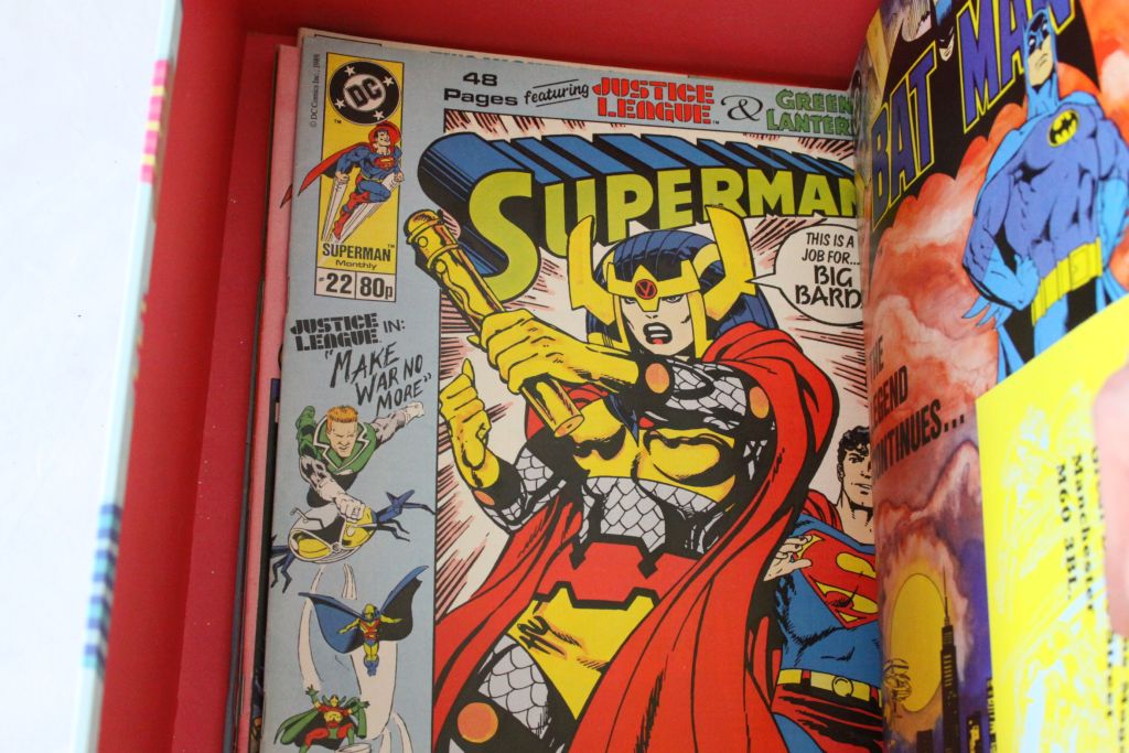 Collection of over 60 Comics featuring DC Superman, British 1988 DC London Editions No. 1-29, Turok, - Image 7 of 7