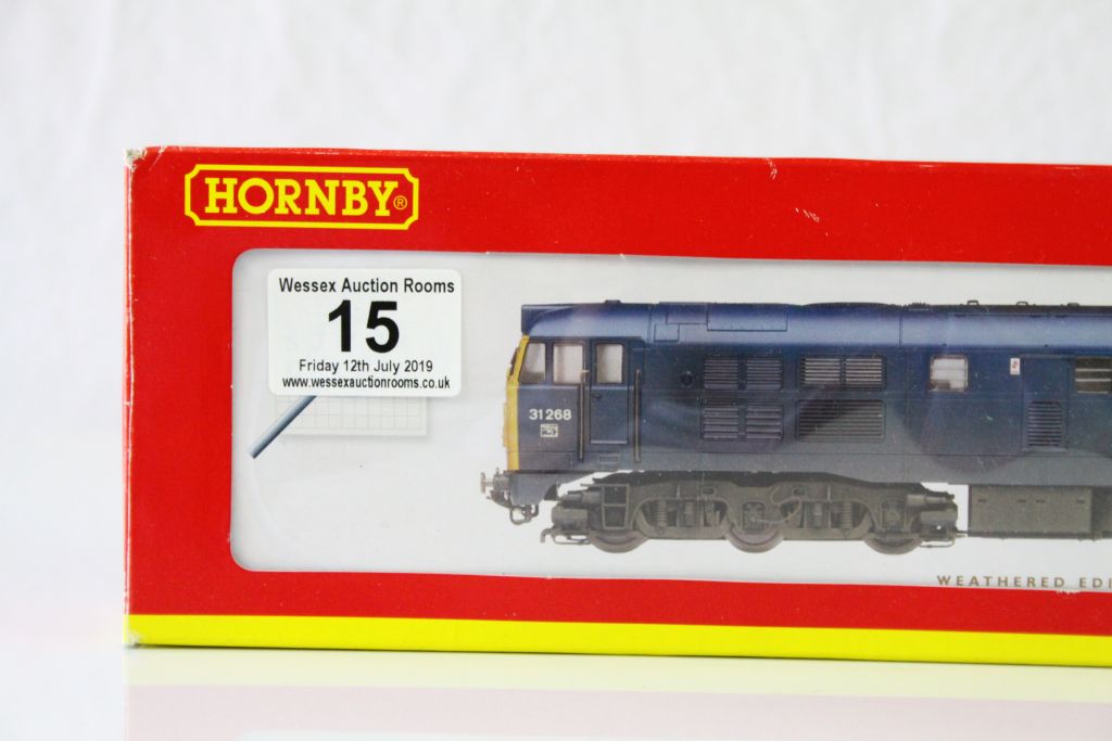 Boxed Hornby OO gauge Super Detail R2413B BR AIA-AIA Diesel Electric Class 31 Locomotive 31268 - Image 5 of 5