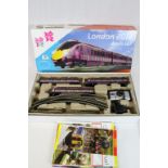 Boxed Hornby OO gauge R1153 London Olympics 2012 Train Set, appearing complete