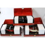 Three boxed Guiloy 1:18 diecast models to include 68560 1937 BMW 327 Coupe in red & black, 68565