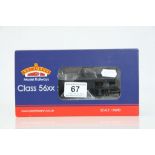 Boxed Bachmann OO gauge 32082 Class 56XX Tank 5639 BR Black Late Crest Weathered locomotive, 8