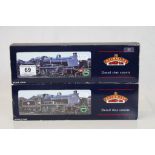 Two boxed Blue Riband Bachmann OO gauge to include 32151 N Class 31860 Br Lined Black E/Emblem 2-6-0