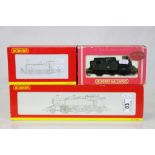 Three boxed Hornby OO gauge to include R3022 Terrier Class 2662 and R2098B GWR 2-6-2T Prairie