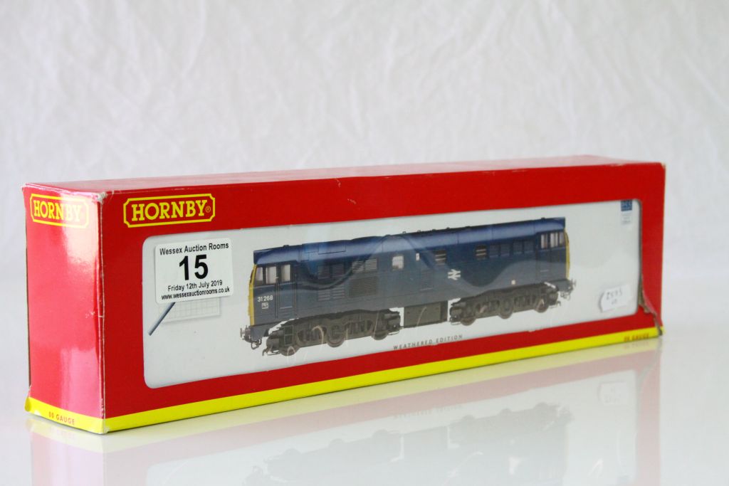 Boxed Hornby OO gauge Super Detail R2413B BR AIA-AIA Diesel Electric Class 31 Locomotive 31268 - Image 2 of 5