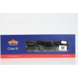 Boxed Bachmann OO gauge 31714 Class B1 61250 'A.Harold Bibby' BR Black Early Emblem locomotive