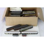Collection of OO gauge items of rolling stock plus other part built coaches including Hornby,