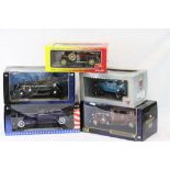 Five boxed diecast models to include 3 x Ricko Ricko 1:18 models featuring 1934 Cadillac V16