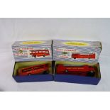 Two boxed Dinky Supertoys to include 984 Car Carrier and 985 Trailer For Car Carrier, both gd with