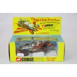 Boxed Corgi 266 Chitty Chitty Bang Bang in gd condition with all 4 figures, reproduction box