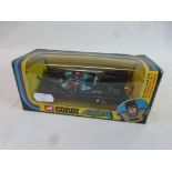 Boxed Corgi Batman Batmobile 267 with Batman figure, no Robin, diecast excellent, gd box with