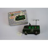 Boxed Dinky Supertoys 968 BBC TV Roving Eye Vehicle with cameraman, large area of paint missing to