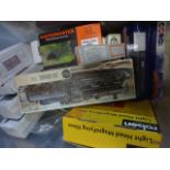 Large quantity of model railway accessories and ephemera to include boxed Airfix & Ratio plastic