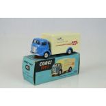 Boxed Corgi 453 Commer Walls Refrigerator Van diecast model, diecast vg, box gd with pen mark to one