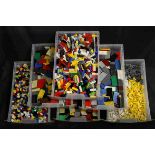 Lego - Approx 6kg standard bricks to include 1x2 part 3004, 1x3 part 3622 & 1x4 part 3010, plus