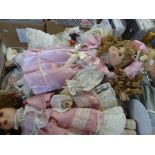 Group of collectors dolls