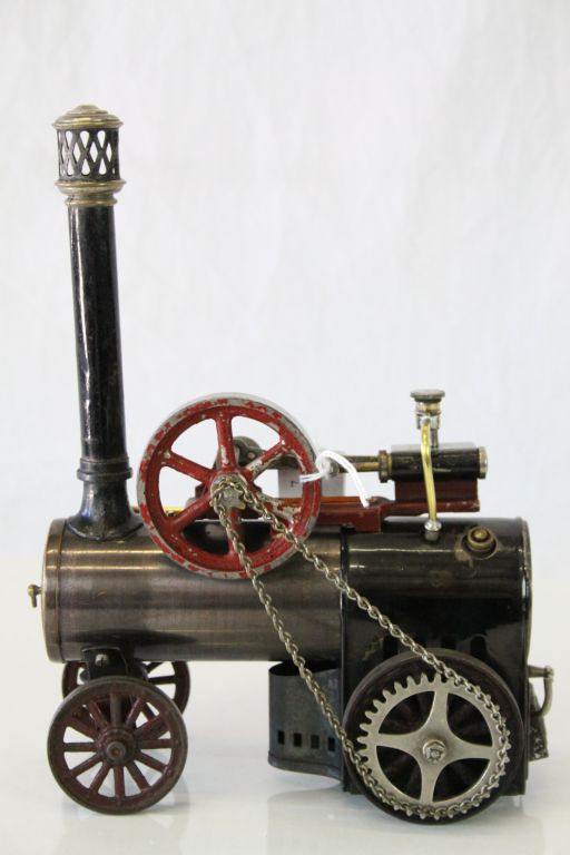 Early Bing Werk steam engine in vg condition with some play wear, good proportion of 7" in length - Image 2 of 14