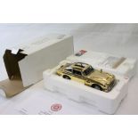 Boxed 1:24 Special Edition Danbury Mint The James Bond 007 Aston Martin DB5 in gold with care