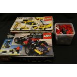 Lego - Two original boxed sets to include Technic 8860 and 744 plus a quantity of loose Lego bricks,