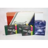 Six boxed Corgi diecast models to include 3 x Premium Edition John Cooper Challenge CC86512,