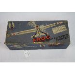 Boxed Frog Mark IV Interceptor Fighter model with instructions, box slightly tatty, appearing