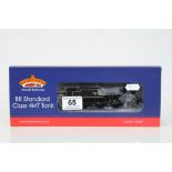 Boxed Bachmann OO gauge 32360 BR Standard Class 4MT Tank 80121 BR Black Late Crest tank