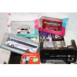 Nine boxed diecast models to include Heller Airfix ltd edn 61602, Siku 3514, Corgi TY86639, GS89201,