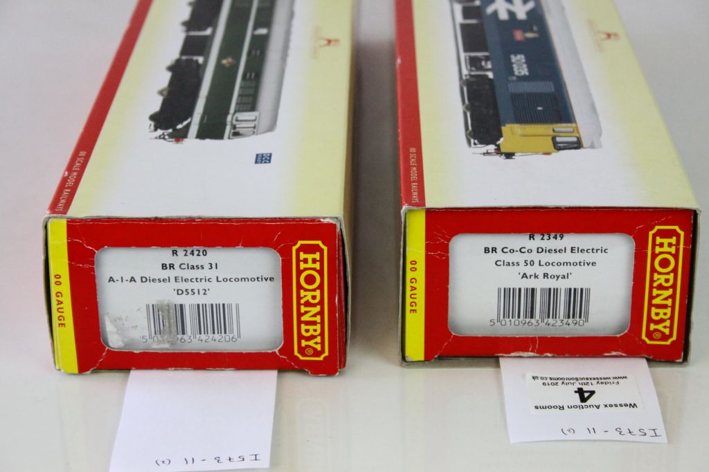 Two boxed Hornby OO gauge locomotives to include R2349 BR Co-Co Diesel Electric Class 50 - Image 2 of 3