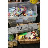 Quantity of Lego to include bricks, minifigures, Friends instructions, Lego head storage