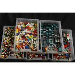 Lego - Over 3kg Mixed vehicle and building windows and doors, basic, system, airplane, shuttle,