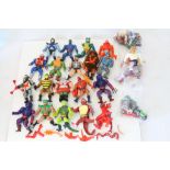 Collection of Mattel He-Man Masters of the Universe figures and accessories to include Battle
