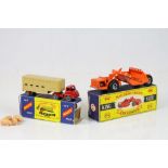 Two boxed Matchbox Lesney diecast models to include Major Pack No 7 Cattle Truck with red cab and