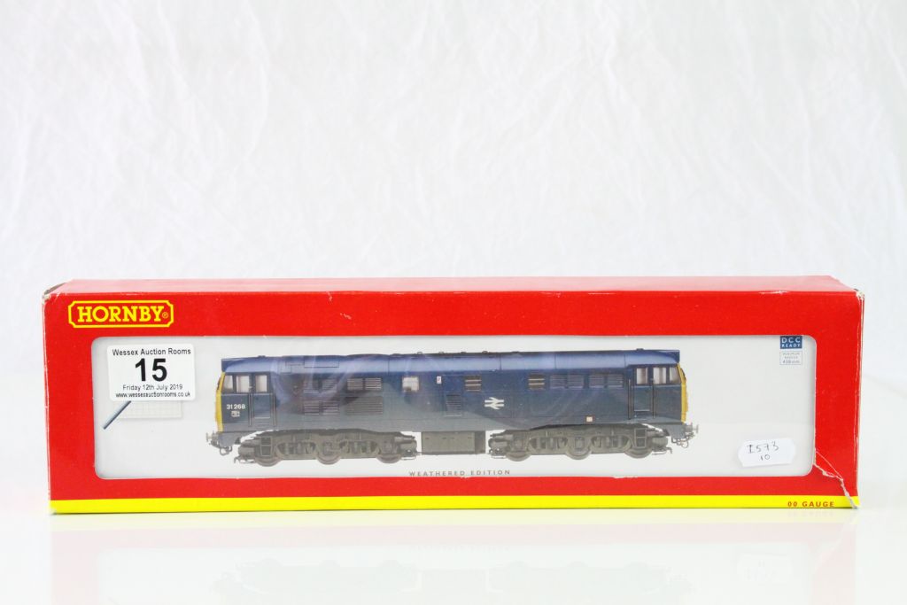 Boxed Hornby OO gauge Super Detail R2413B BR AIA-AIA Diesel Electric Class 31 Locomotive 31268