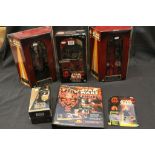 Star Wars - Boxed Star Wars Episode I figures to include 2 x 1999 Queen Amidala Portrait edn red &