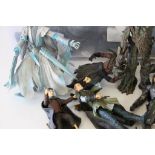 Collection of approx. 27 Lord of the Rings Figures featuring Gandalf, Aragorn, Legolas, Samwise,