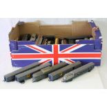 34 OO gauge items of rolling stock, mainly various coaches featuring Hornby, TTR, Triang, Wrenn etc