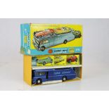 Boxed Corgi Major Gift Set No 16 Ecurie Ecosse Racing Car Transporter and Three Racing Cars,