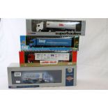 Four boxed Corgi haulage models to include ltd edn Premier Models Freight 55802 Kenworth W925 Semi