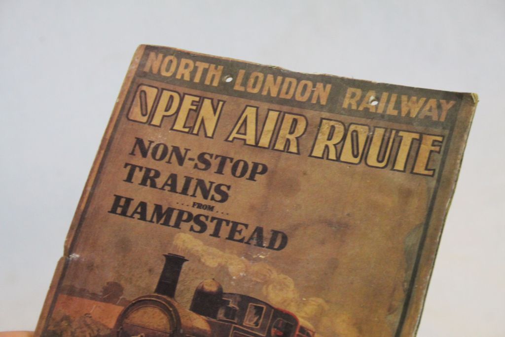 A North London railways advertising card - Image 4 of 4
