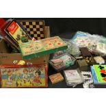 Box a Mixed Board Games, Playing Cards, Chess Set and other games.