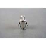 Sterling Silver Figure of a Penguin